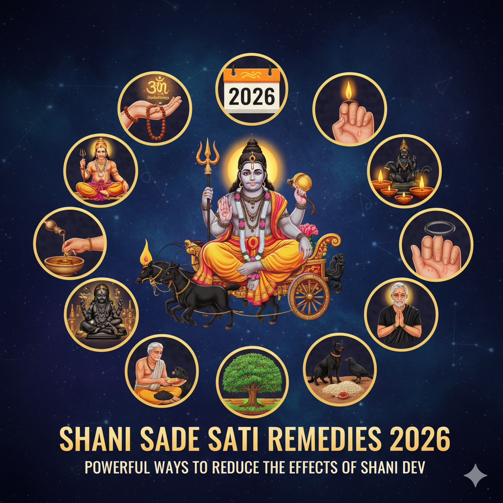 Shani Sade Sati Remedies 2026: Powerful Ways to Reduce the Effects of Shani Dev