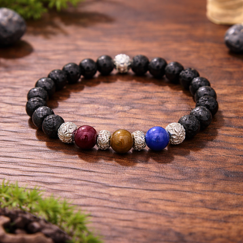 Lava Stone Healing Bracelet