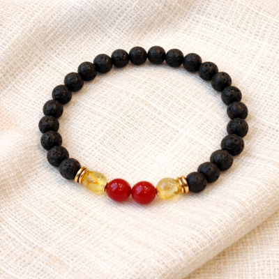 PCOD / PCOS Healing Crystal Bracelet for Hormonal Balance & Fertility Support